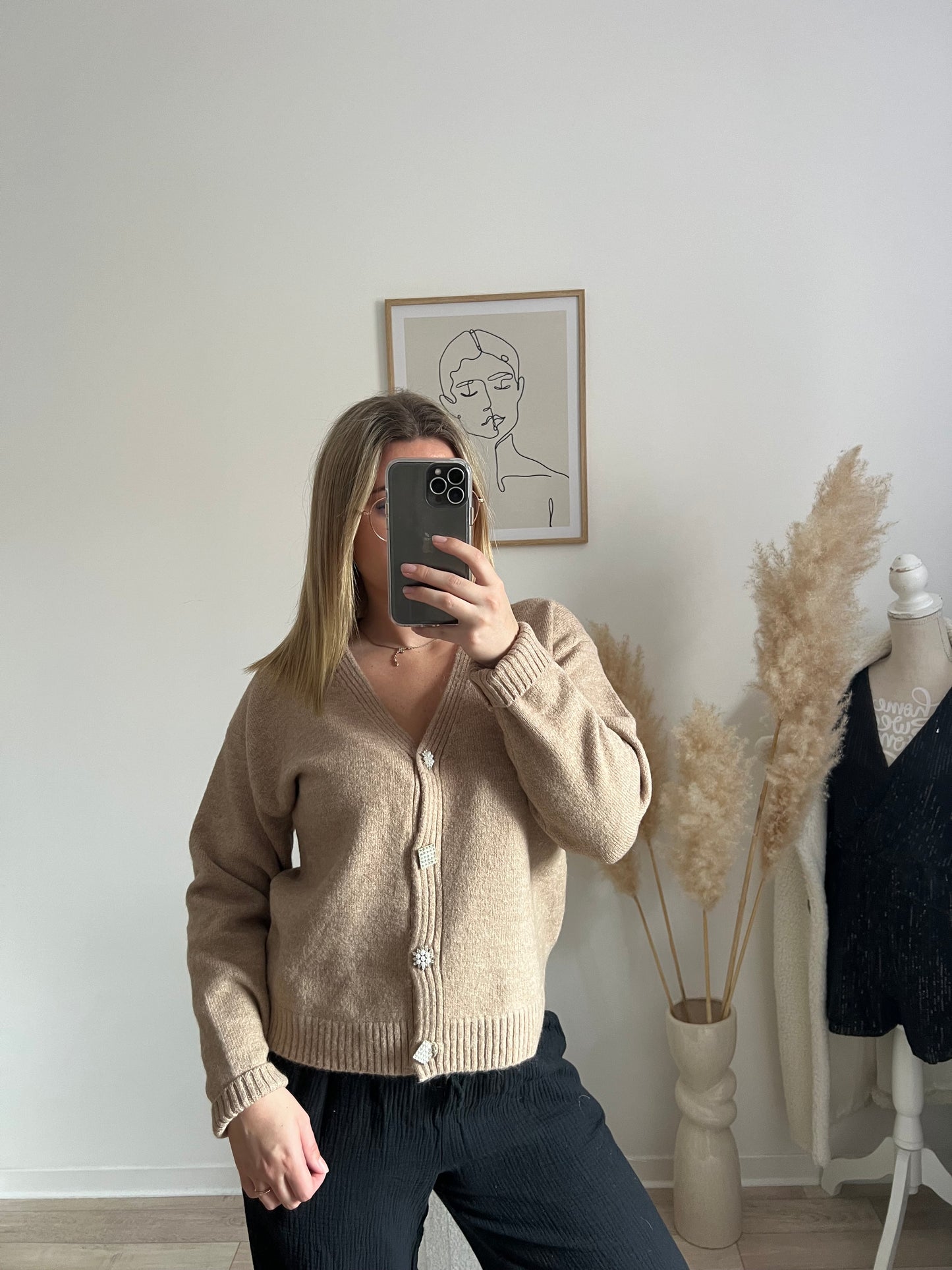 Gilet marron